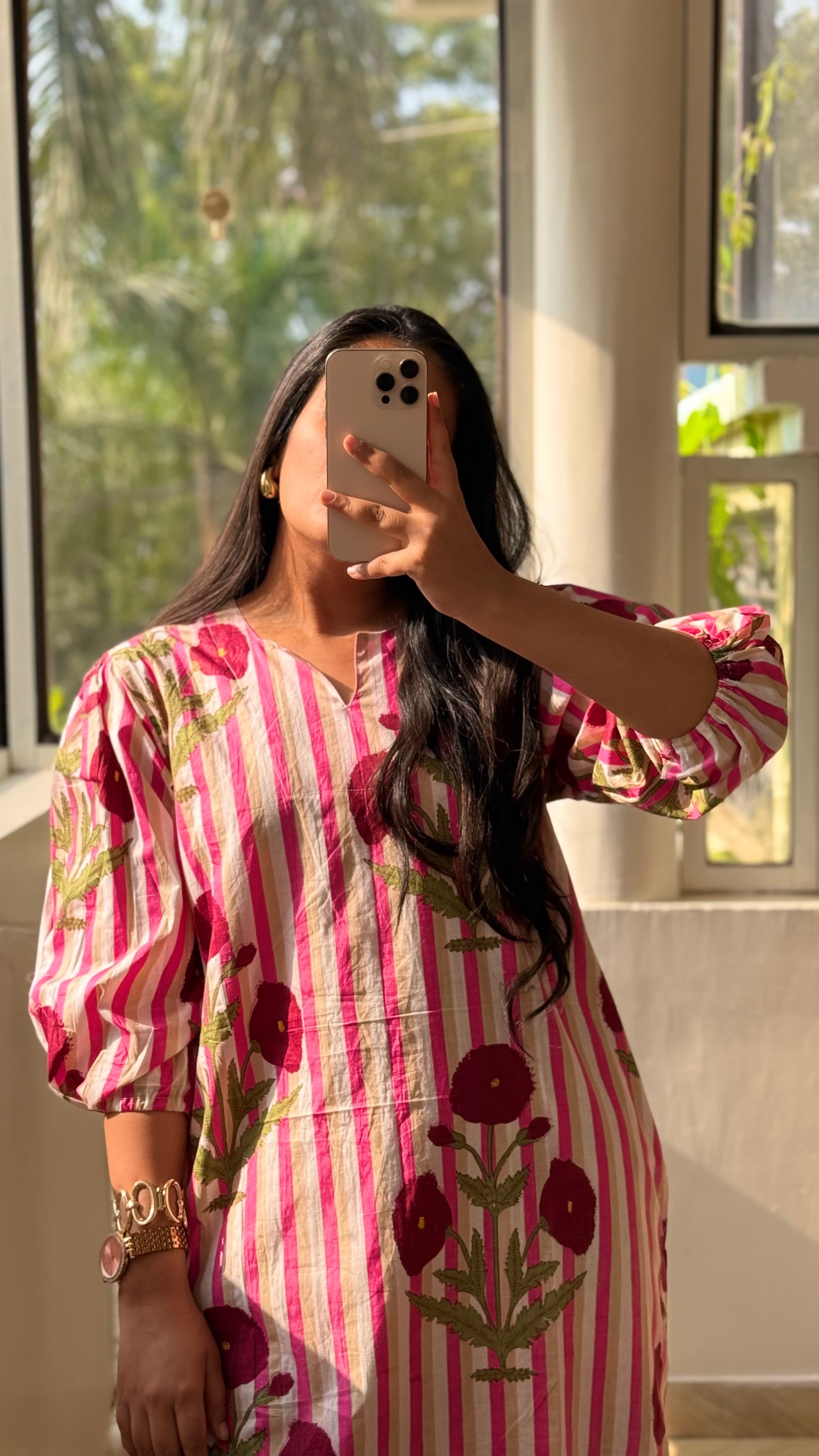 La rose poppy cordset