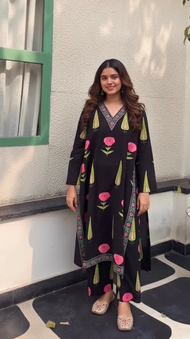 Lux cordset Limited edition black mughal