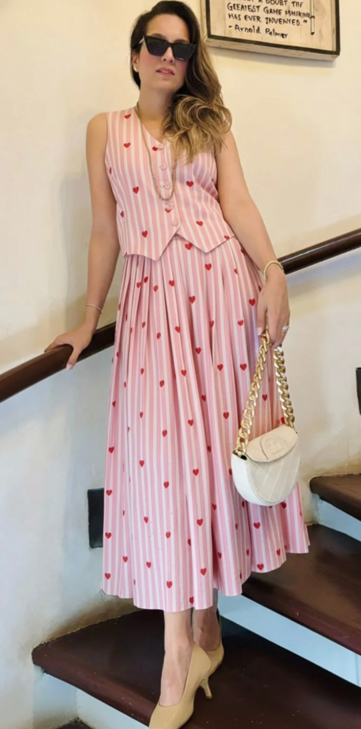 Zoe skirt & waist cord set