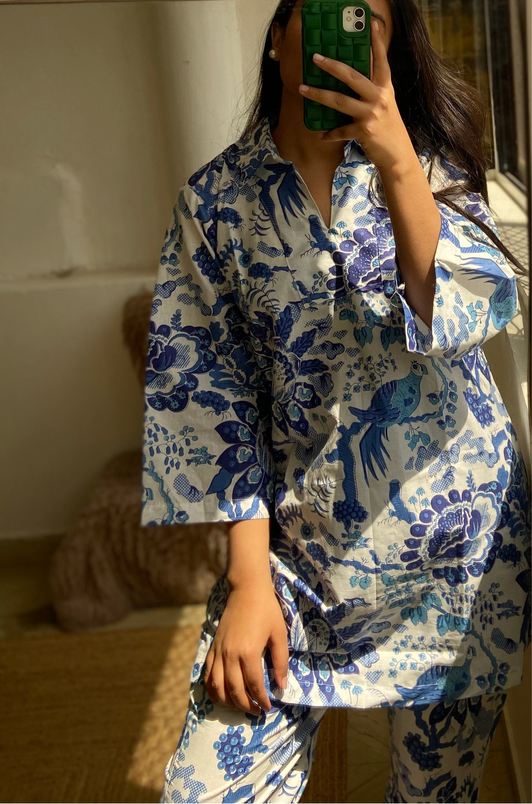 Blue Bird Co-ord Set