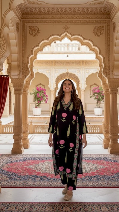 Lux cordset Limited edition black mughal