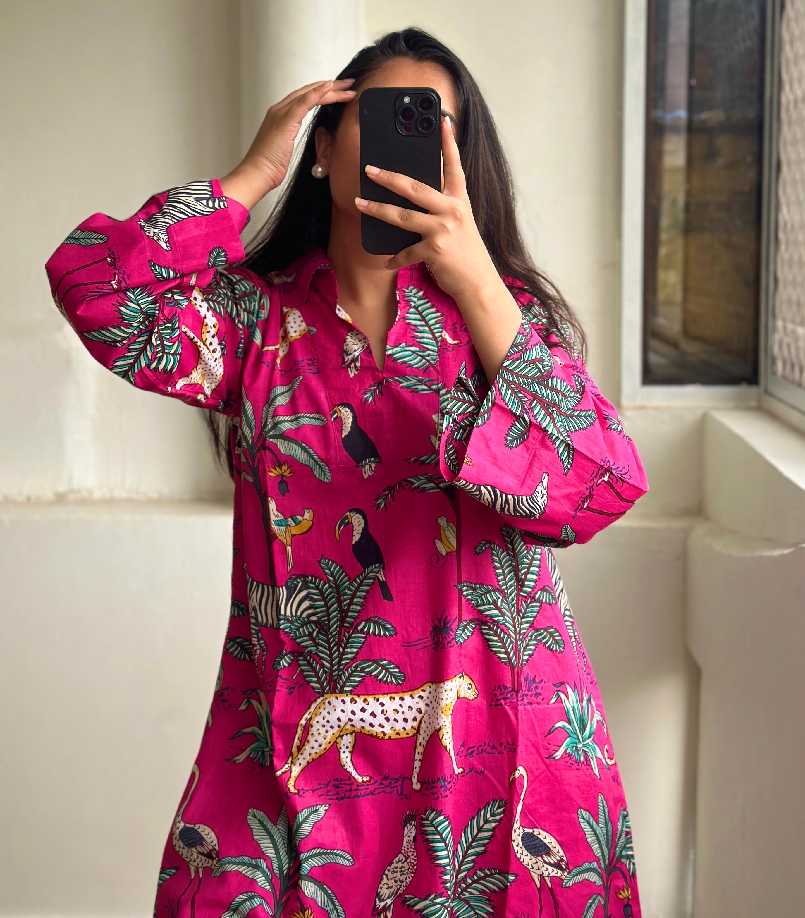 Pink Jungle Co-ord Set